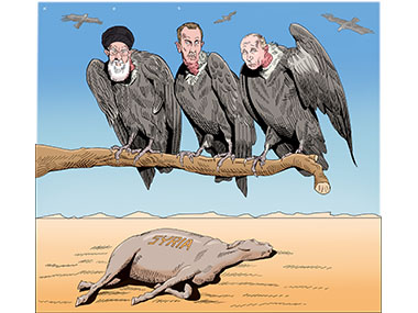 Iran Syria and Turkey looking to get the spoils of Syria
