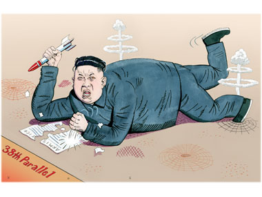 Kim Jong-un Nuclear Nuke tantrum