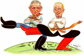 Putin & Bush