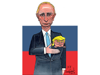Drawing of Vladmir Putin