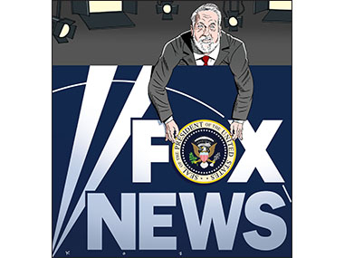 Fox TV as a supporter of the President