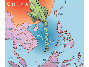 Beijing China South China Sea, war