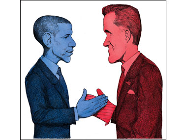 Obama Romney Debate Mitt Barrack