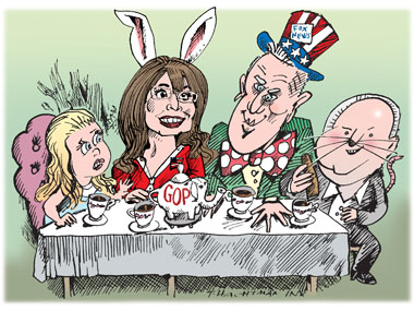 Palin, O'Rielly, Rush