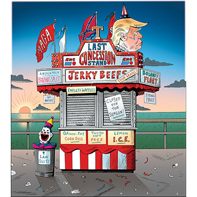 Trump concession stand